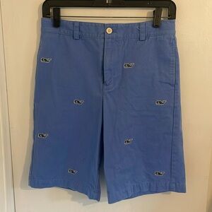 Vineyard Vines Classic Whale Shorts, Blue, Boys 14